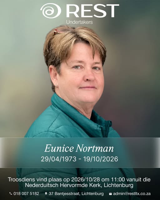 Eunice Nortman Obituary, Death - Lichtenburg Community Mourns Woman Killed in Road Accident
